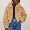 Giubbotto Piumino Tommy Jeans In Shearling Sintetico Con Zip da donna rif. DW0DW18847