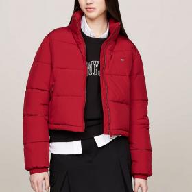 Giubbotto Piumino Tommy Jeans Crop Imbottito da donna rif. DW0DW18828
