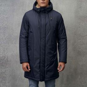 Giubbotto Blauer USA Lungo Con Inteno In Pelliccia Butler da uomo rif. 24WBLUK11279-006007