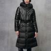 Giubbotto Piumino Blauer USA Lungo Con Cintura Quincy da donna rif. 24WBLDK03086-006976