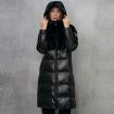 Giubbotto Piumino Blauer USA Lungo Nylon Con Pelliccia Eco Acacia da donna rif. 24WBLDK02556-006646