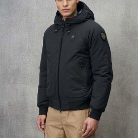 Giubbotto Piumino Blauer Militare Con Cappuccio Morey da uomo rif. 24WBLUC02196-006969