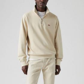 Felpa Pullover Levi's con cerniera a tre quarti da uomo rif. A8606-0002
