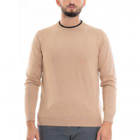Maglione Maglia Markup Girocollo con toppe da uomo rif. MK20028