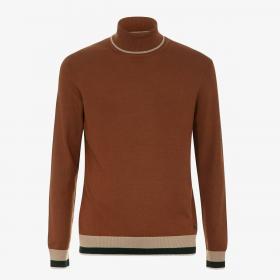 Maglione Maglia Markup Collo Alto a contrasto da uomo rif. MK790085