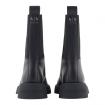 Stivali Armani Exchange in pelle con logo ed inserti elastici da donna rif. XDN036 XV881