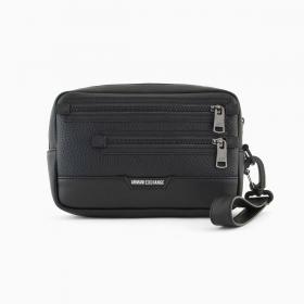 Beauty Case Armani Exchange in materiale riciclato a uomo rif. 958556 4F863