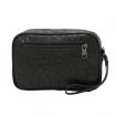 Beauty Case Armani Exchange in materiale riciclato da uomo rif. 958557 4F885
