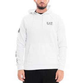 Felpa Emporio Armani EA7 Con Cappuccio Logo Series da uomo rif. 8NPM08 PJ07Z