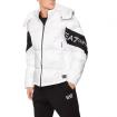 Giubbotto Piumino Emporio Armani EA7 Over Con Cappuccio E Maxi Logo da uomo rif. 6DPB33 PNEOZ