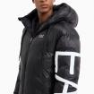 Giubbotto Piumino Emporio Armani EA7 Imbottito Con Cappuccio E Maxi Logo da uomo rif. 6DPB19 PNGAZ
