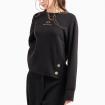 Felpa Armani Exchange Con Logo Dorato E Bottoni da donna rif. 6DYM50 YJEGZ