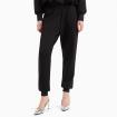 Pantaloni Armani Exchange Jogger In Tessuto Scuba Stretch Riciclato da donna rif. 6DYP84 YJEZZ