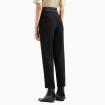 Pantaloni Armani Exchange A Sigaretta In Cady Con Fascia In Raso da donna rif. 6DYP35 YN5YZ