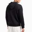 Felpa Armani Exchange Maglione Con Cappuccio E Zip In Interlock da uomo rif. 6DZMLC ZJNNZ