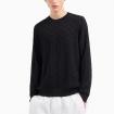 Pullover Armani Exchange Jacquard Monogram da uomo rif. 6DZM6K ZM4DZ