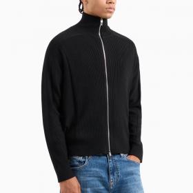 Cardigan Armani Exchange Fullzip In Misto Lana da uomo rif. 6DZE6G ZM5BZ