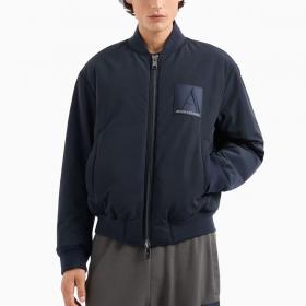 Giubbotto Armani Exchange Bomber In Nylon Riciclato da uomo rif. 6DZB20 ZN5MZ