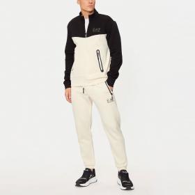 Tuta Emporio Armani EA7 Core Identity in Misto Cotone da uomo rif. 6DPV60 PJVTZ