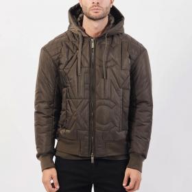 Giubbotto Armani Exchange Bomber In Nylon Riciclato da uomo rif. 6DZB11 ZN4XZ