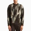 Pullover Armani Exchange Maglione Girocollo In Ciniglia Camouflage da uomo rif. 6DZM1J ZM4HZ