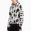 Felpa Armani Exchange Con Cappuccio Monogram Allover Maxi da uomo rif. 6DZMLB ZJ4XZ