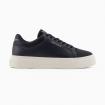 Scarpe Sneakers Armani Exchange In Pelle Martellata Con Retro A Contrasto da uomo rif. XUX236 XV906