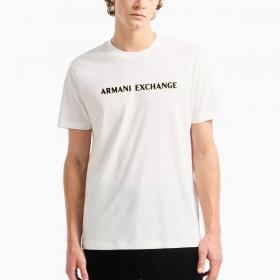 T-Shirt Armani Exchange In Cotone Pesante Con Stampa Fotografica da uomo rif. XM000127 AF10356