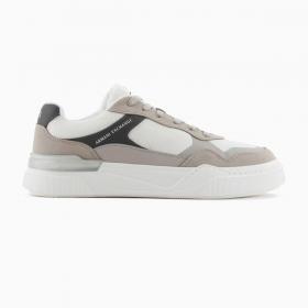 Scarpe Sneakers Armani Exchange In Materiale Combinato da uomo rif. XUX218 XV856
