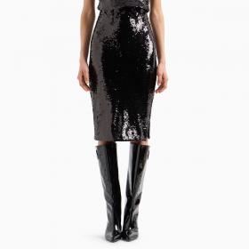 Gonna Armani Exchange Longuette Rivestita In Paillettes da donna rif. XW000011 AF10185