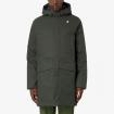 Giacca Giubbotto K-Way Trench Jarno Twill Marmotta da uomo rif. K8133FW