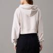 Felpa Calvin Klein Jeans con cappuccio in spugna di cotone boxy da donna rif. J20J224746