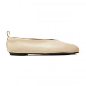 Scarpe Ballerine Calvin Klein In Pelle da donna rif. YW0YW01803