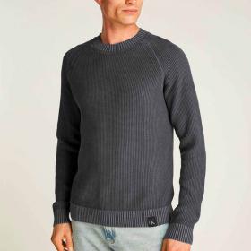 Maglione Calvin Klein Jeans felpa in spugna di cotone con badge da uomo rif. J30J326743