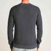 Maglione Calvin Klein Jeans felpa in spugna di cotone con badge da uomo rif. J30J326743