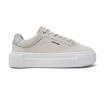 Scarpe Sneakers Calvin Klein Jeans in camoscio platform da donna rif. HW0HW02282