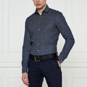 Camicia Calvin Klein formale slim tessuto tecnico da Uomo rif. K10K113855
