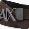 Cintura Armani Exchange reversibile con logo Cut-Out da uomo rif. 951017 CC505