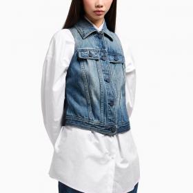 Giacca Armani Exchange In Denim da donna rif. XW000558 AF12845