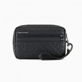Beauty Case Armani Exchange in materiale riciclato da uomo rif. XM001272 AF12133