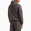 Felpa Emporio Armani EA7 In Interlock con Lavorazione Jacquard da uomo rif. 7M000100 AF13961