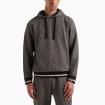 Felpa Emporio Armani EA7 In Interlock con Lavorazione Jacquard da uomo rif. 7M000100 AF13961