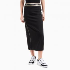 Gonna Emporio Armani Ea7 lunga Dynamic Athlete in tessuto tecnico Natural VENTUS7 da donna rif. 7W000279 AF12501