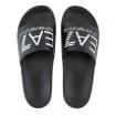 Ciabatte Emporio Armani EA7 slider con maxi-logo da uomo rif. 7X000108 AF15118