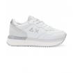 Scarpe Sneakers Sun68 Big Ally Leather da donna rif. Z35208