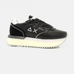 Scarpe Sneakers Sun68 Big Ally Leather da donna rif. Z35208