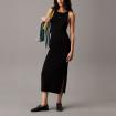 Abito Vestito Calvin Klein Jeans Maxi Racerback Aderente In Maglia da donna rif. J20J225296