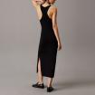 Abito Vestito Calvin Klein Jeans Maxi Racerback Aderente In Maglia da donna rif. J20J225296