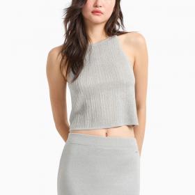 Top Canotta Armani Exchange in Filato Lurex da donna rif. XW000112 AF11957