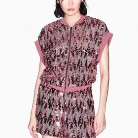 t-shirt Felpa Armani Exchange Con Zip da donna rif. XW001155 AF12833